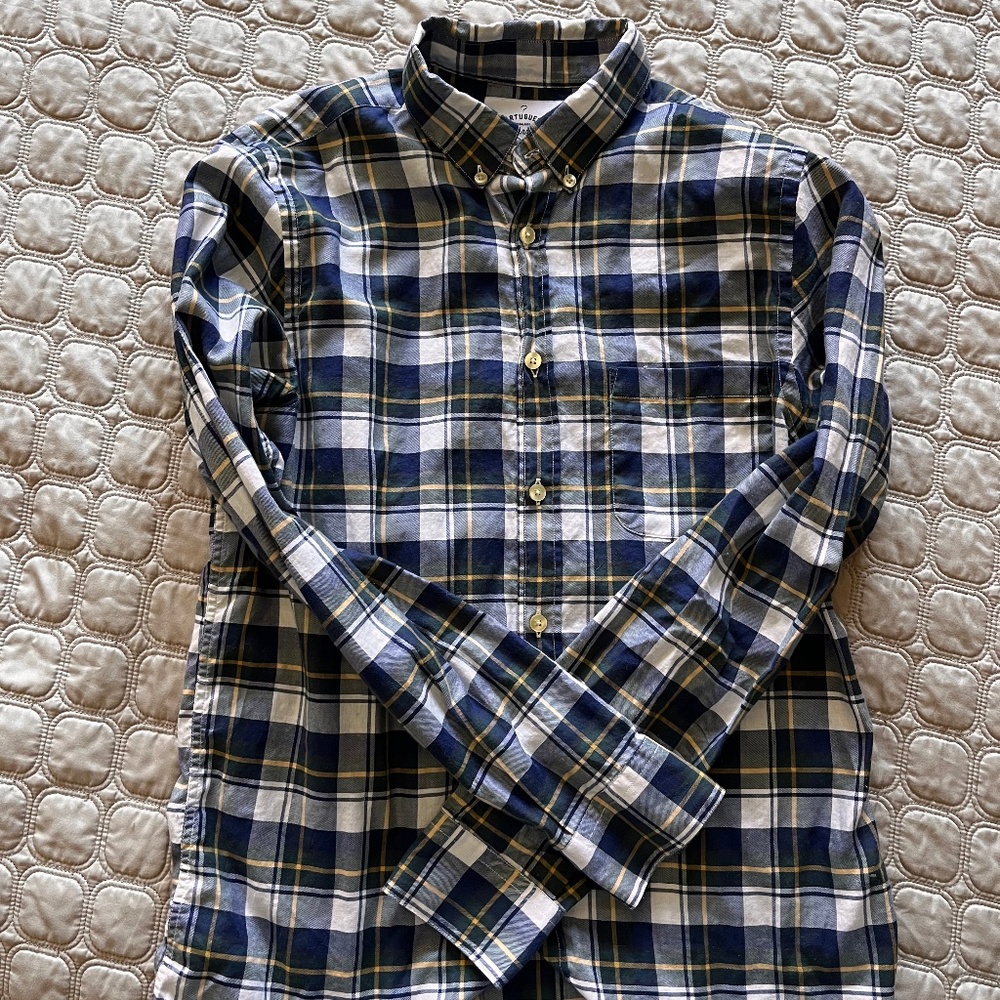 Portuguese Flannel Lighweight Button Up Shirt